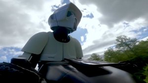 Imperial Scout Trooper Tests Volonaut Airbike in Epic Star Wars Mashup