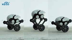 XSTO Biped Robot: Wheeled Legs Conquer Tough Terrain