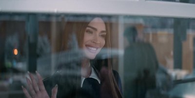 A look of concern from the film's protagonist as he begins to understand the threat.