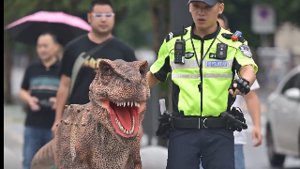 LimX Dynamics' TRON1 Robot Channels Its Inner Dinosaur